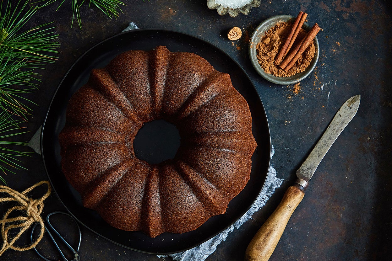 Moist and Easy Gingerbread Bundt Cake - Frosting and Fettuccine