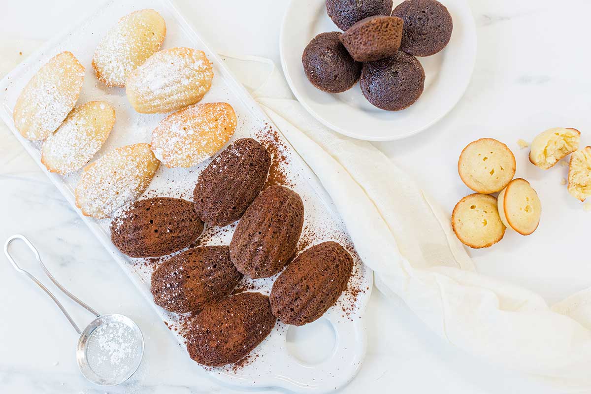 How to make fancy French madeleines