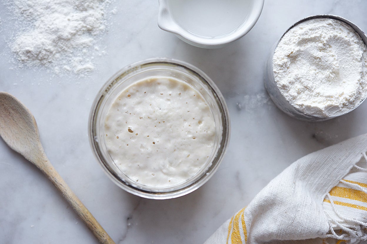 How to take care of sourdough starter