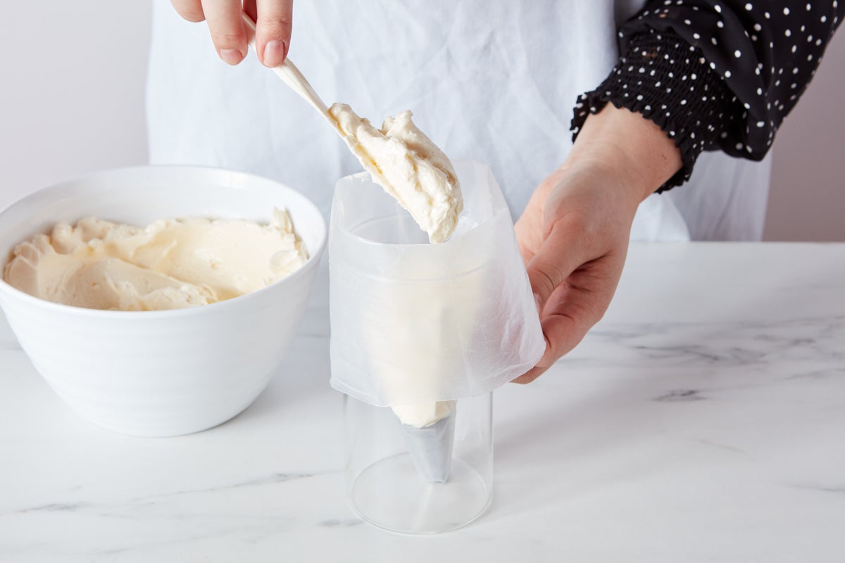 Things bakers know: A glass and a straight edge make piping bags mess-free