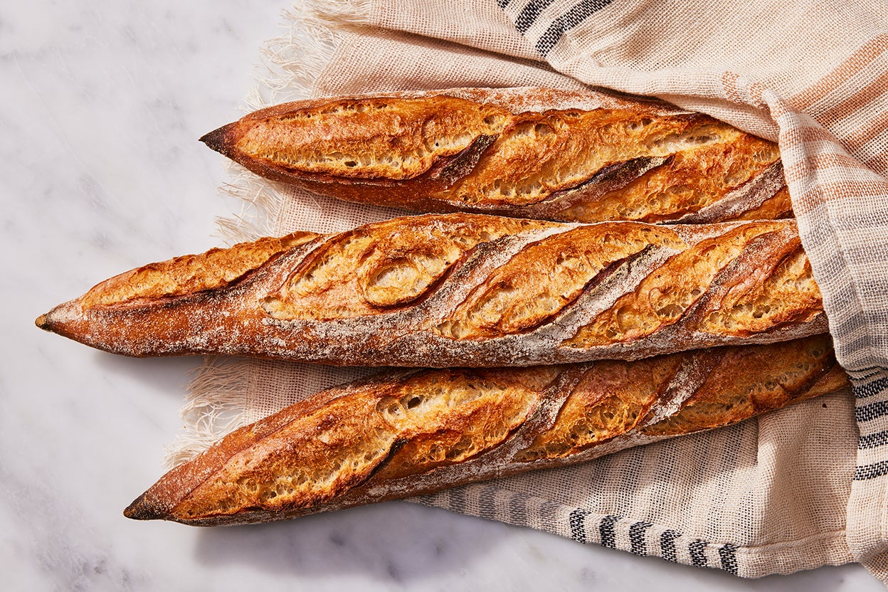 Overnight Baguettes Recipe King Arthur Baking