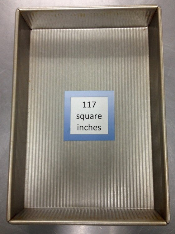 Cake Pan Square 10 x 10 x 3 Inches by Magic Line