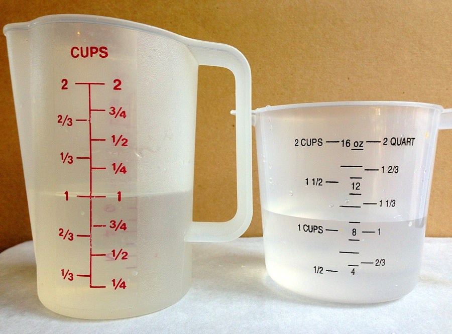 11.5 cups to quarts