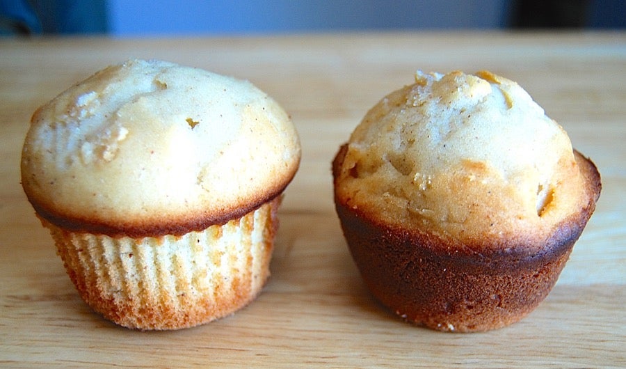 Use a 5X5 piece of baking paper if you don't have muffin liners
