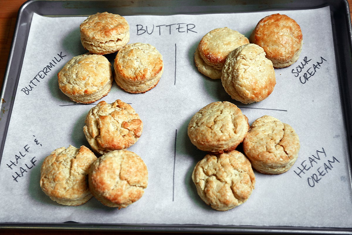 Experimenting with cubed vs grated butter for biscuits : r/Baking