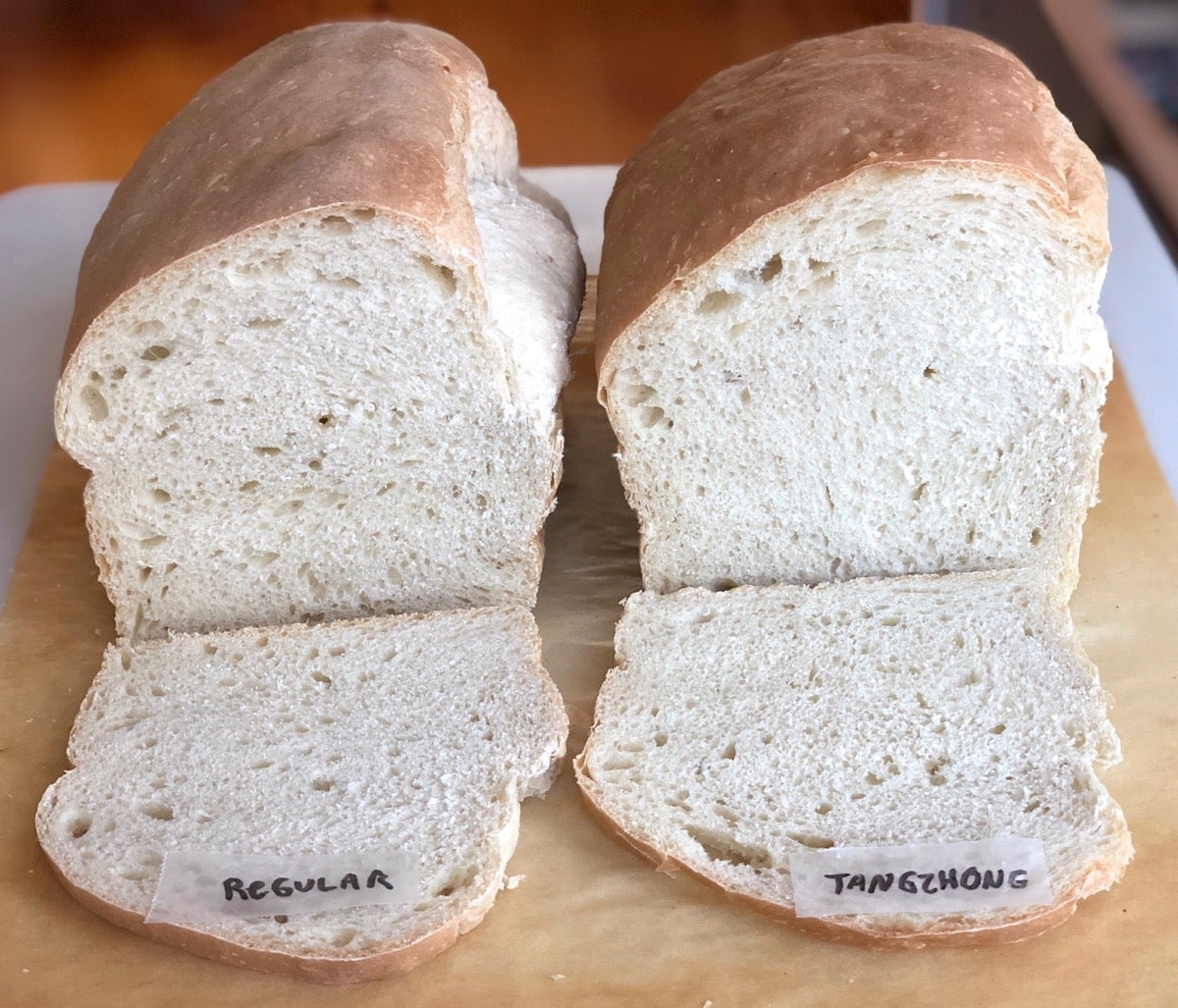 Tangzhong Sourdough Sandwich Bread