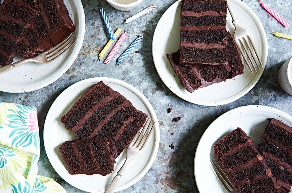 With the most luscious chocolate layers inside. Our Dutch Chocolate Cake is  topped with beautiful chocolate shreds that taste heavenly.… | Instagram