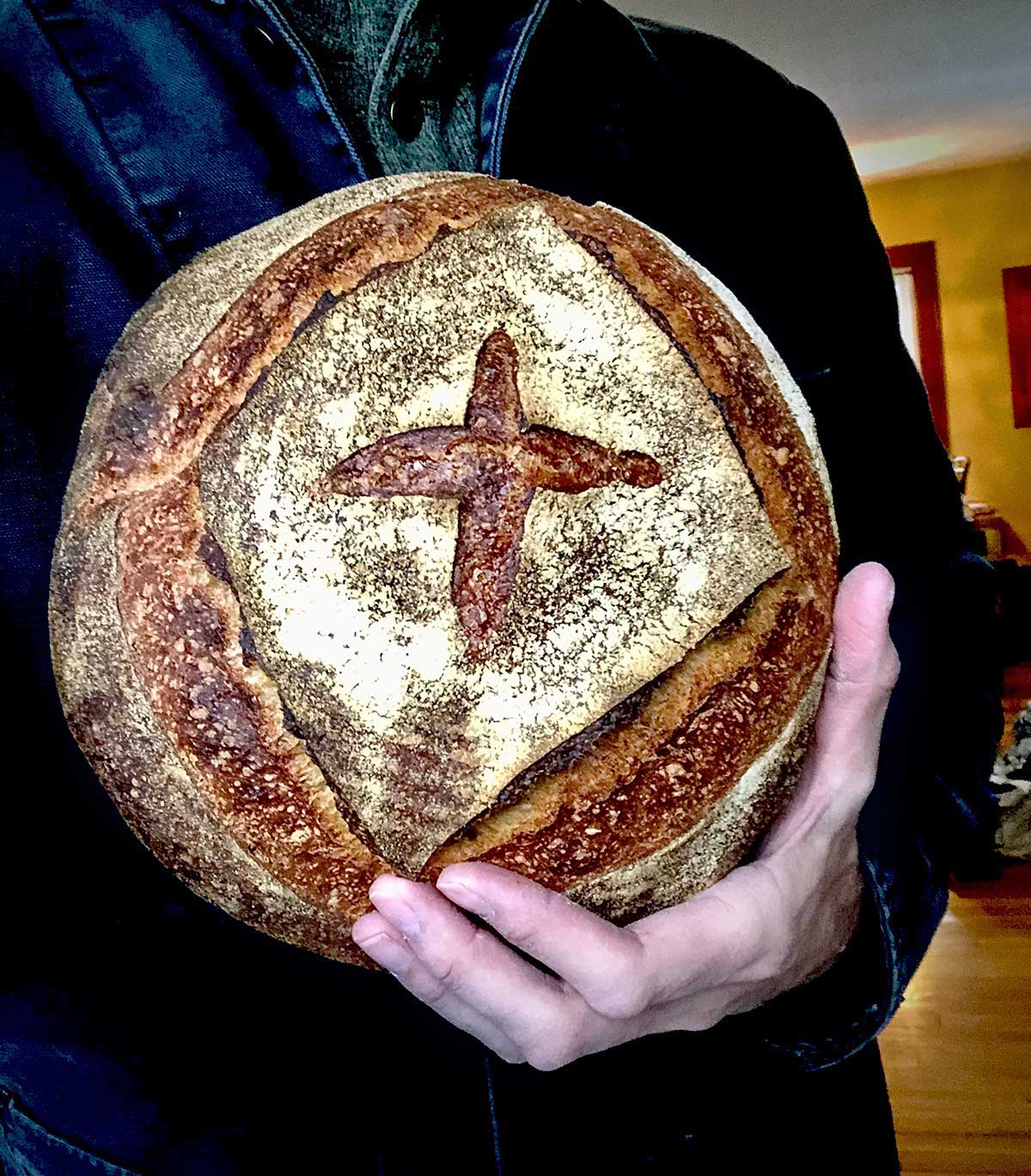 2nd attempt at sourdough, I used the binging with babish recipe : r/Baking