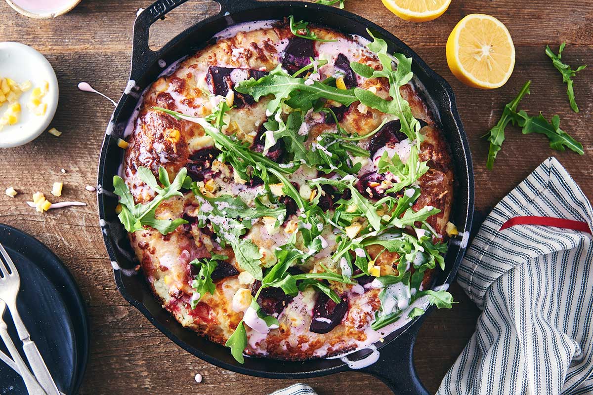 Perfect Pan Pizza - Seasons and Suppers