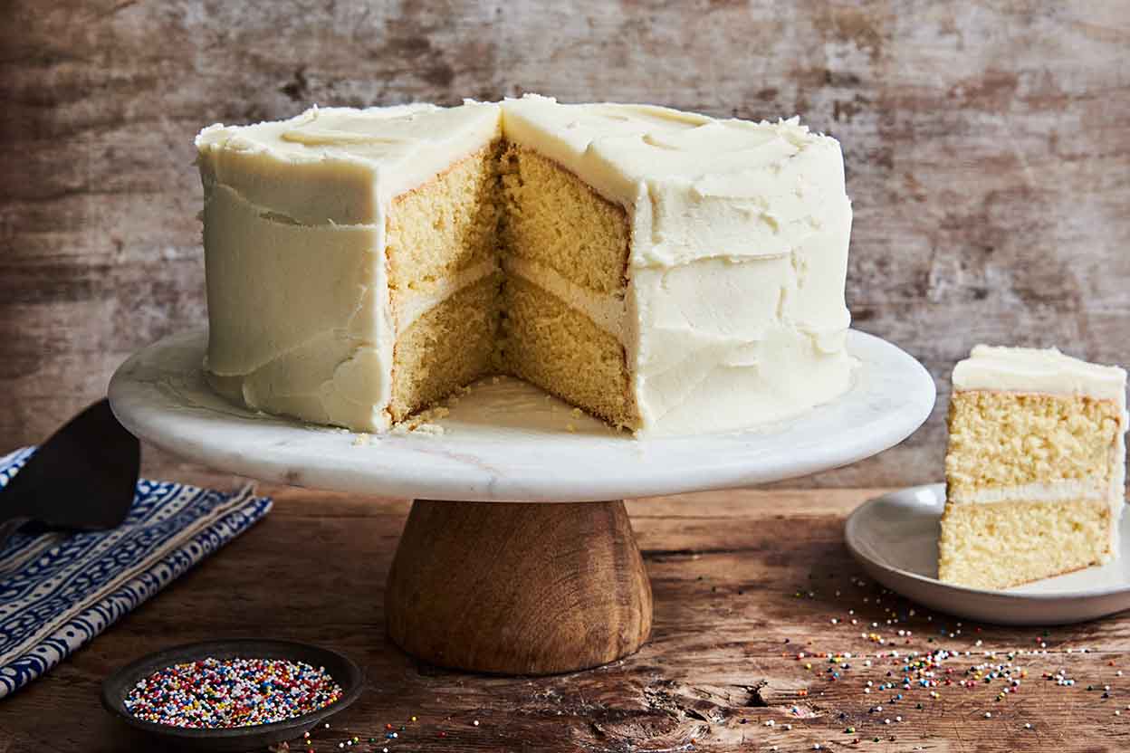 The Best Vanilla Bean Cake - Style Sweet