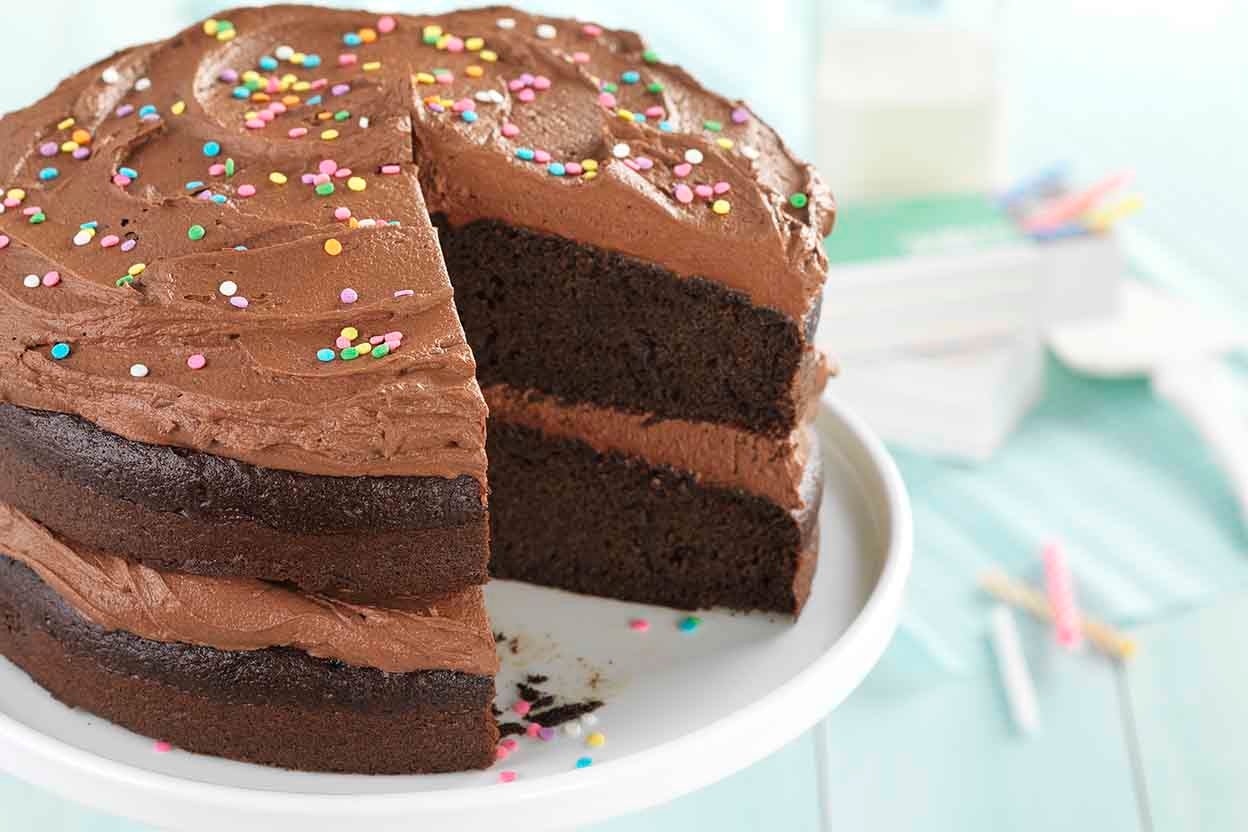 Dairy Free Birthday Cake - Eat With Clarity