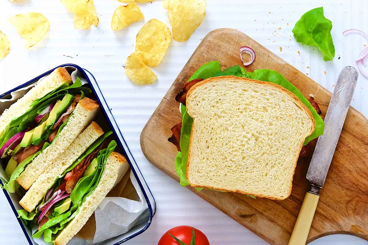 Sandwich Bread- White - Glamorgan Bakery