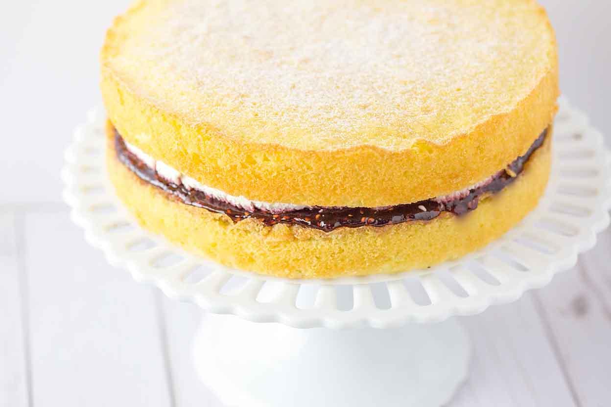Moist Vanilla Layer Cake Recipe | Life, Love and Sugar