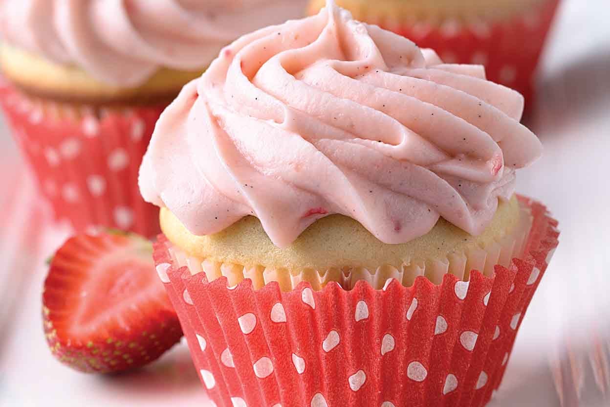 Strawberry Cupcakes | King Arthur Baking