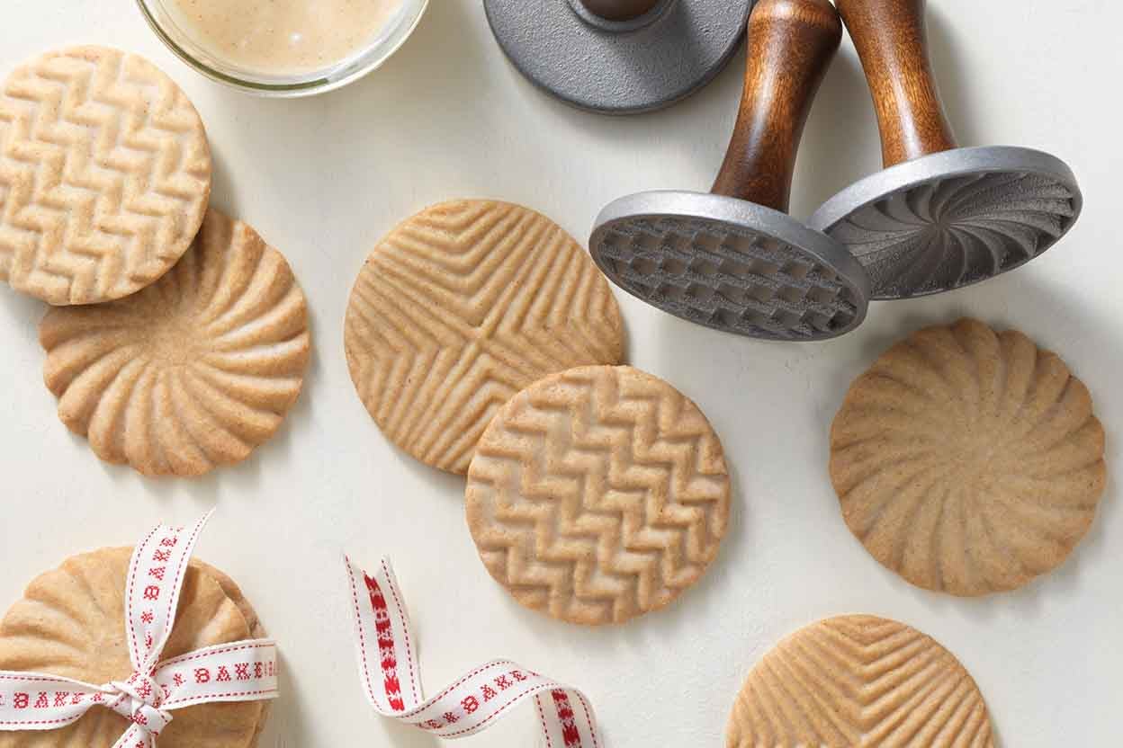 Stamped Shortbread Cookies Recipe - An Italian in my Kitchen