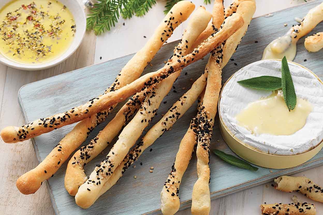 Thin \'n\' Baking Italian | Arthur Crunchy (Grissini) Recipe King Breadsticks