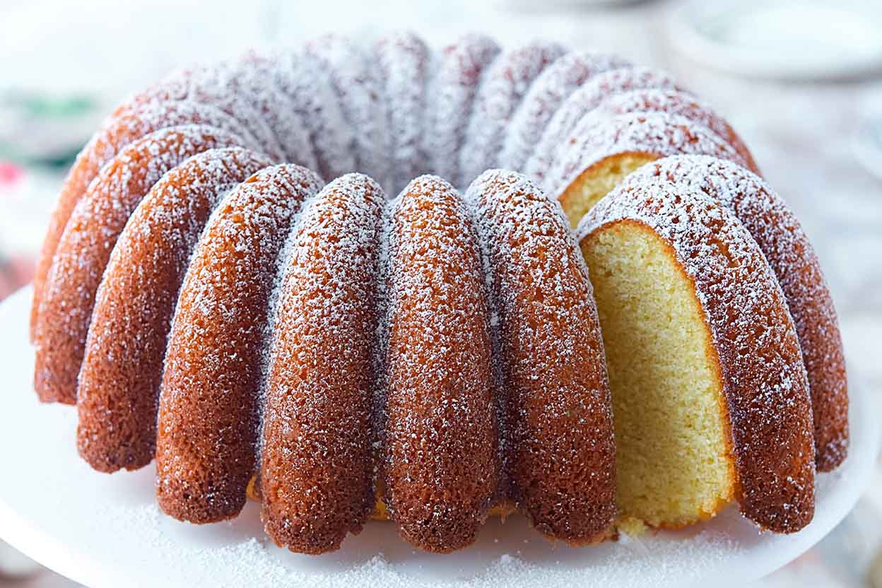 Easy Pound Cake - Culinary Hill