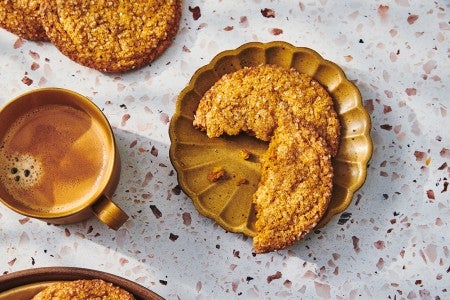 Fudgy-Chewy Pumpkin Cookies