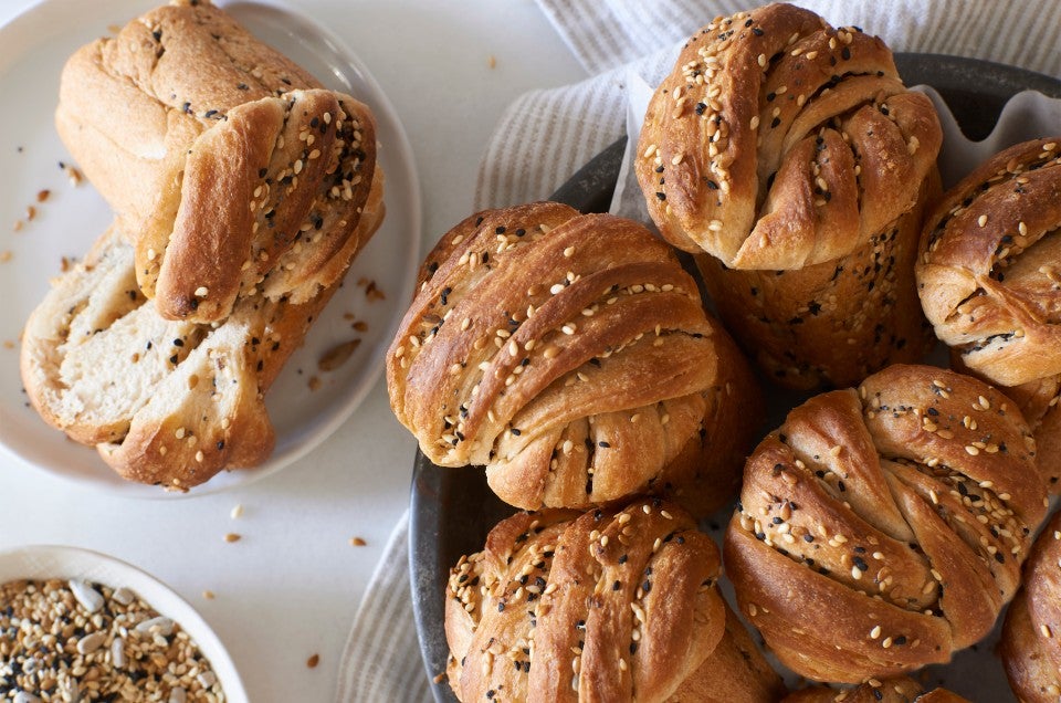 Seeded Babka Buns