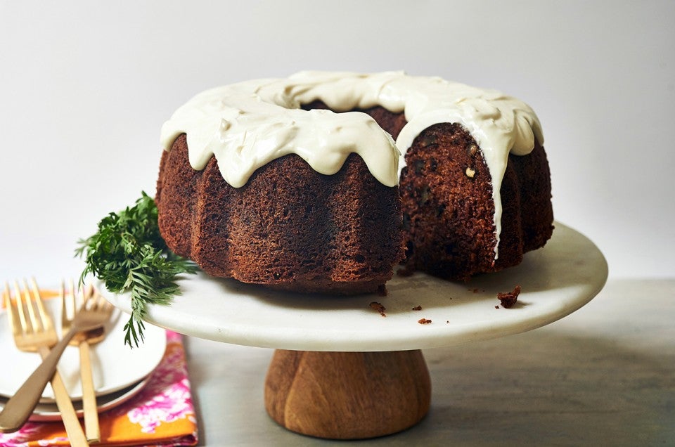 french cruller bundt cake - The Clever Carrot