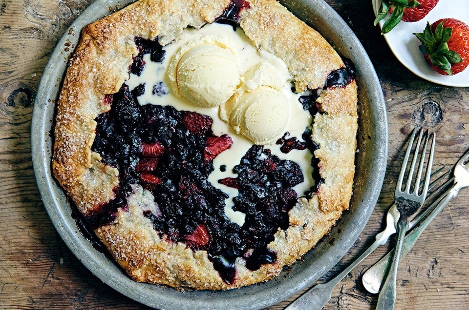 Blueberry Raspberry Pie