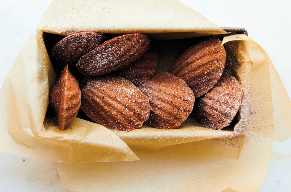 Madeleine with Milk Chocolate