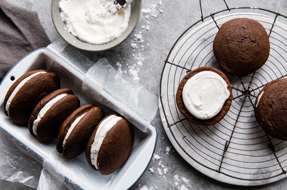 Classic Whoopie Pie Recipe with Filling - Pretty. Simple. Sweet.