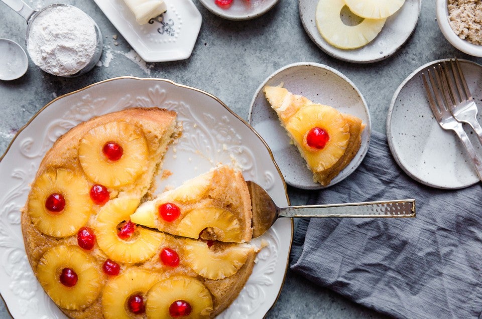 Pineapple Upside-Down Skillet Cake Recipe 