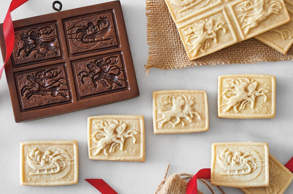 Shortbread cookie shop molds christmas