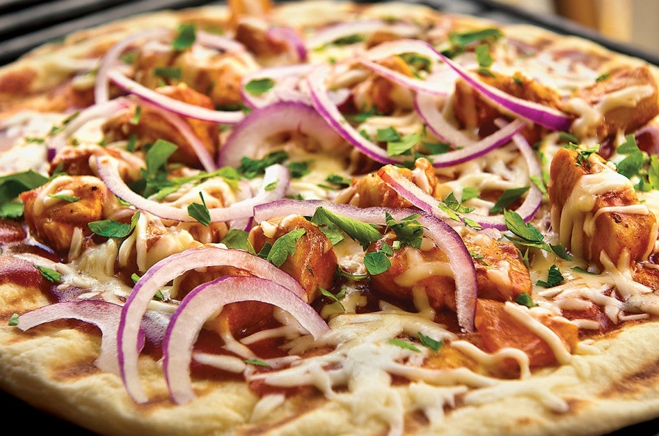 Barbecued Chicken Pizza