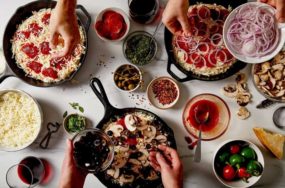 Perfect Pan Pizza - Seasons and Suppers