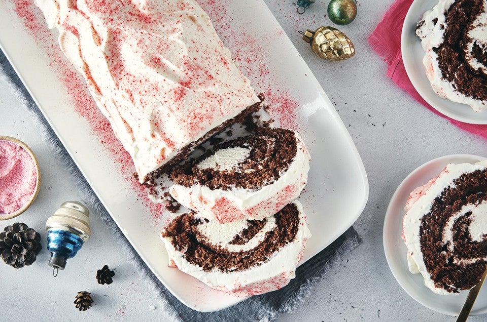 Gluten Free Chocolate Yule Log