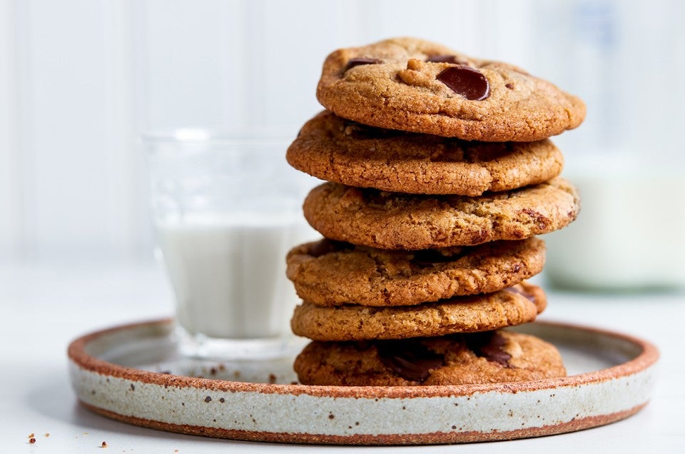 Rye Chocolate Chip Cookies