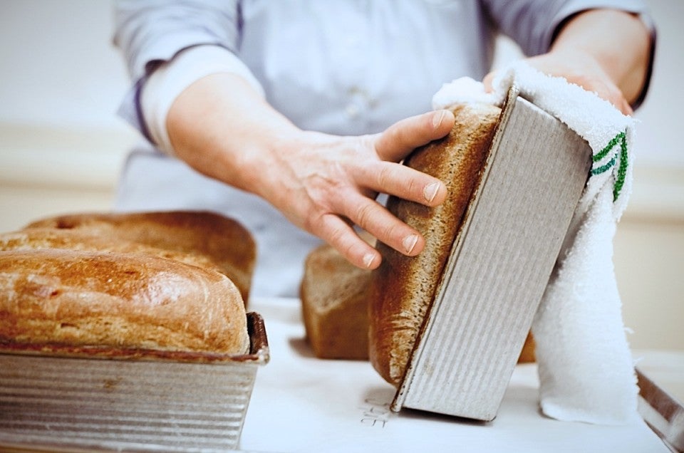 Baking bread when flour is scarce