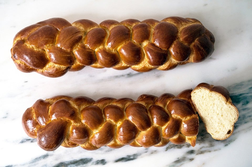 Eight Strand Plaited Loaf - The Baking Explorer