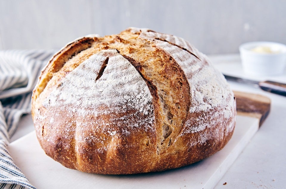 Pan Baked Rye Sourdough Bread