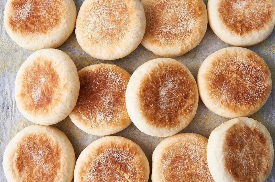 Griddled English Muffins