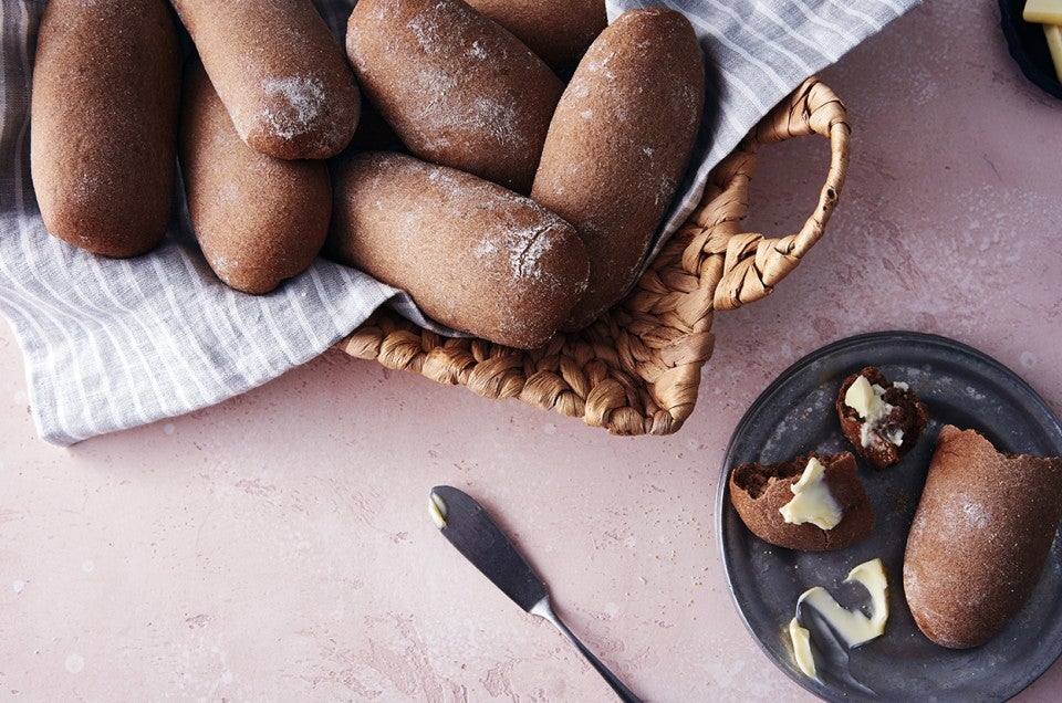 Buttery Pull Apart Whole Wheat Potato Rolls. - Half Baked Harvest