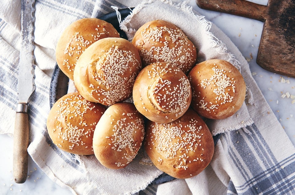 King Arthur Hamburger Bun and Mini Pie Pan