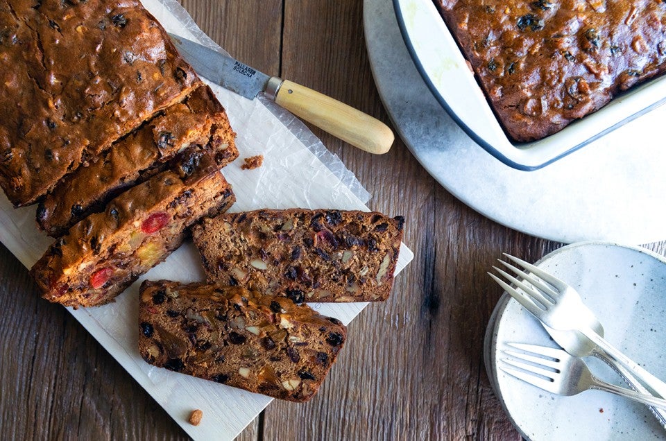 Fruit Cake Loaf (Vegan) - Domestic Gothess