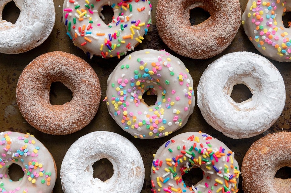 Gluten-Free Baked Doughnuts - select to zoom