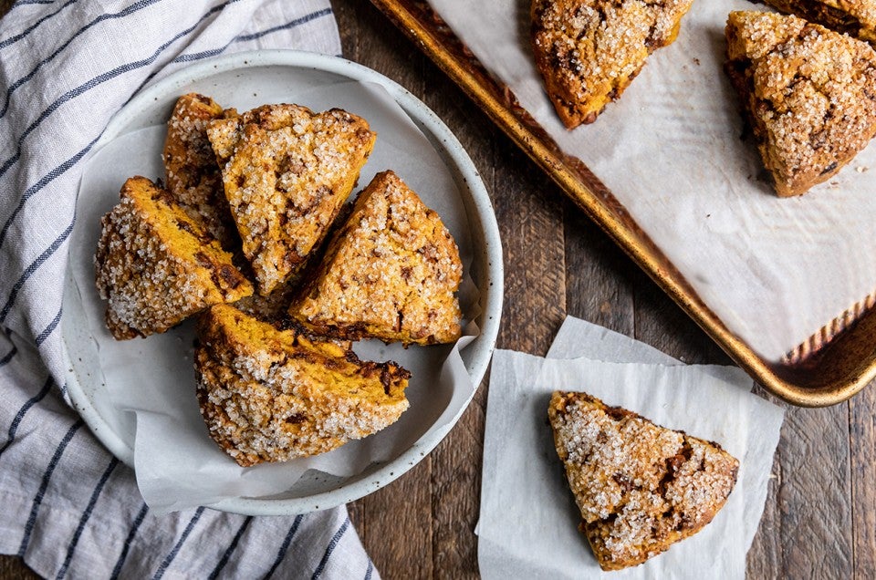 Gluten-Free Pumpkin Scones - select to zoom