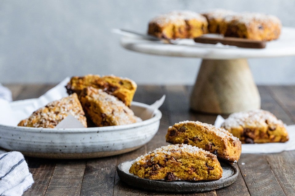 Gluten-Free Pumpkin Scones - select to zoom