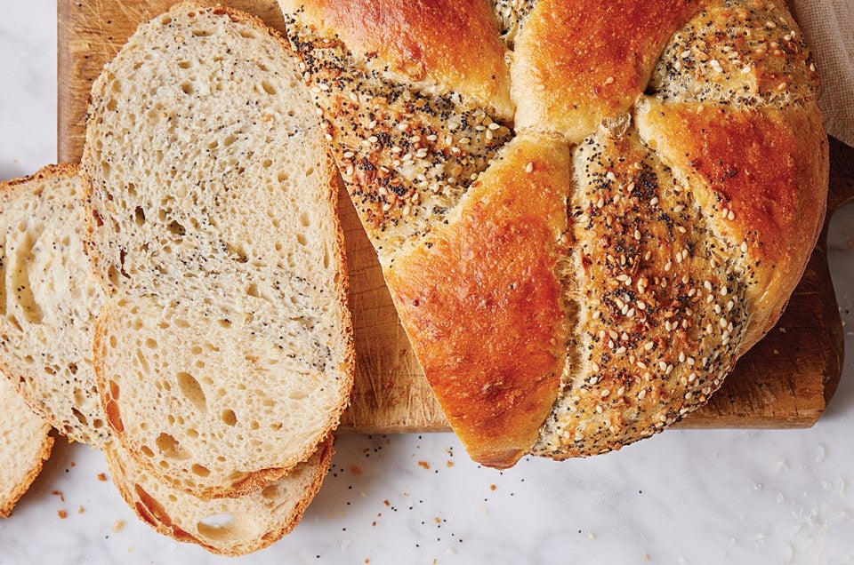 Asiago and Everything Bread - select to zoom