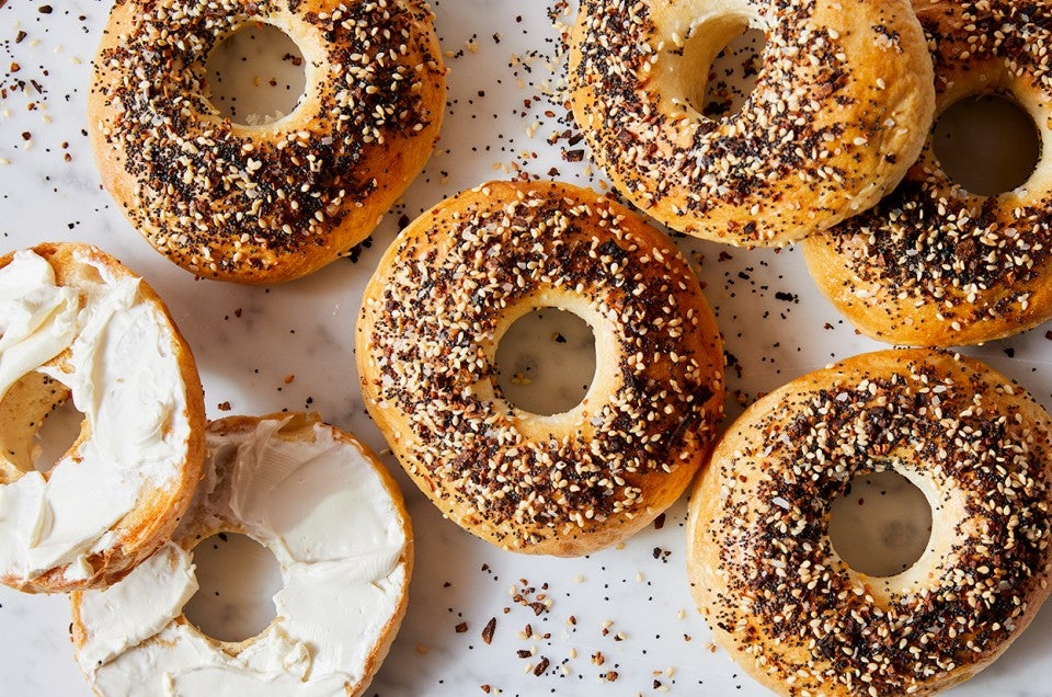 Chewy Everything Bagels Recipe | King Arthur Baking