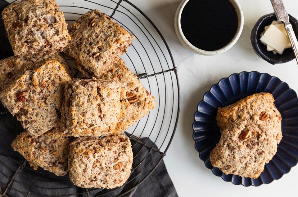 Cinnamon-Pecan Scones - select to zoom