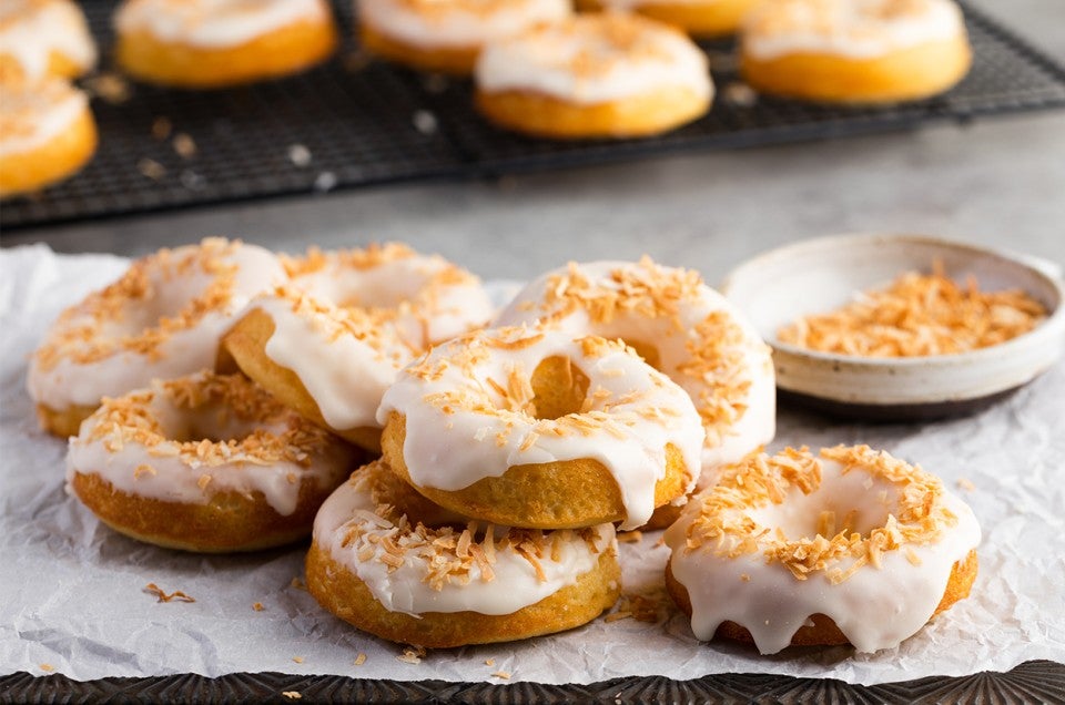 Baked Coconut-Cardamom Doughnuts Recipe