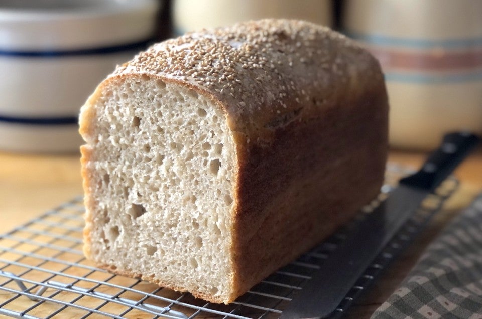 Easy Sourdough Bread Recipe - Vermont Bread Recipe