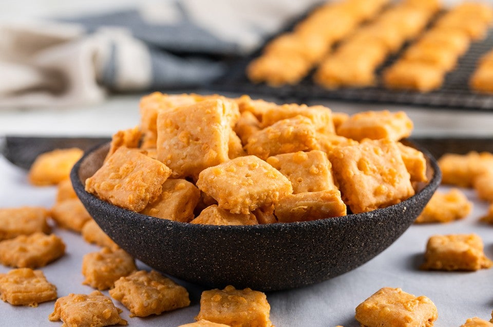 Gluten-Free Cheese Crackers Recipe | King Arthur Baking