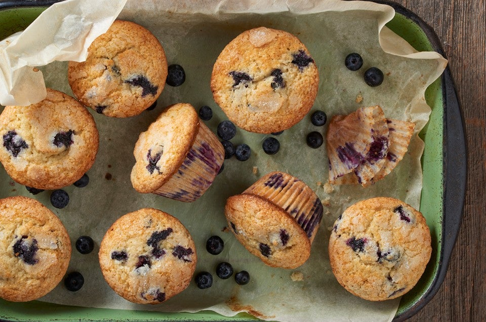 Famous Department Store Blueberry Muffins Recipe | King Arthur Baking